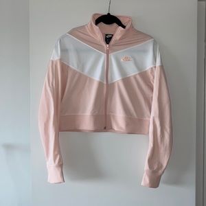 Pink Nike zip up